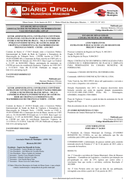 Edital Concurso Argirita MG