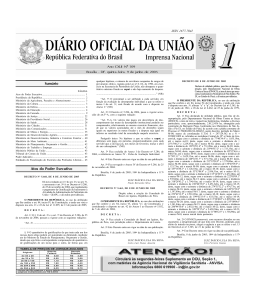 Sum&aacute;rio Atos do Poder Executivo