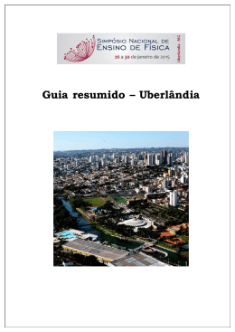 Guia de Uberl&acirc;ndia