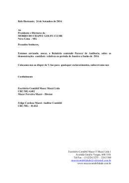 Escrit&oacute;rio Cont&aacute;bil Macer F.Muzzi Ltda 1 Avenida Getulio Vargas