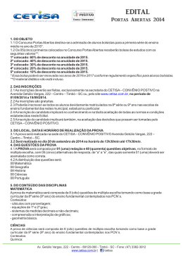 EDITAL - Cetisa