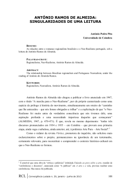 ant&oacute;nio ramos de almeida - Real Gabinete Portugu&ecirc;s de Leitura