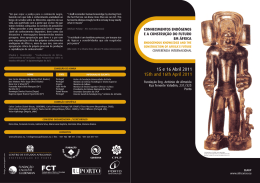 Programa - Centro de Estudos Africanos da Universidade do Porto