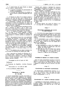 Decreto-Lei n.º 244/85