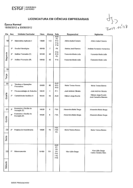 LICENCIATURA EM clÊNclAs EMPREsARmis à v l