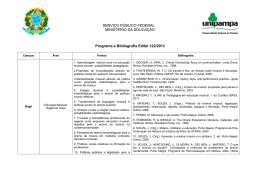 Programa e Bibliografia_Edital 122/2013