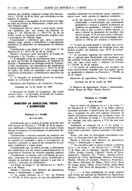 Portaria n.º 513/89, de 6 de Julho
