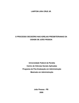 Ler dissertacao - CCSA - Universidade Federal da Para&iacute;ba