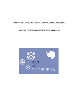 Artigos, Teses e Disserta&ccedil;&otilde;es
