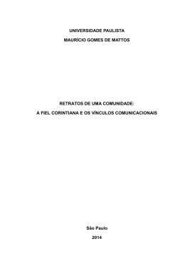 Retratos de uma comunidade