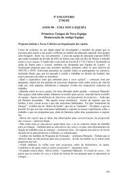 5&ordm; Encontro