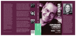 Explorador de Sensa&ccedil;&otilde;es Peregrinas - Cole&ccedil;&atilde;o Aplauso