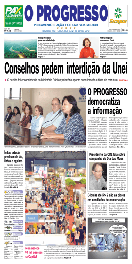 Dia a Dia - Progresso