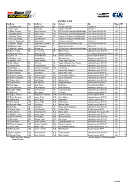 RRA Entry List 160809Final