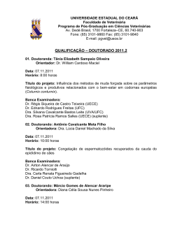 QUALIFICA&Ccedil;&Atilde;O &ndash; DOUTORADO 2011.2