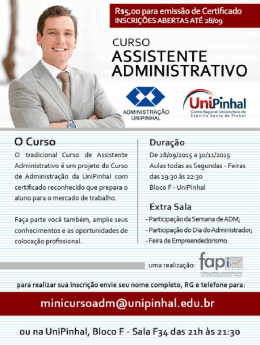 ASSISTENTE ADMINISTRATIVO