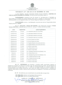 PORTARIA NR 13?? r`GDF. DE 24 DE NUvEMERU DE 200g.