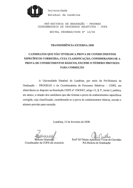 Edital 16/2008