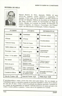 QUEM Foi QUEM NA coNsrlrulNTE BEZERRA DE MELO