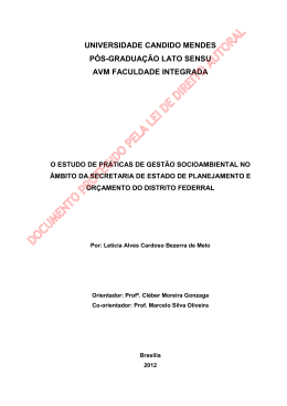 documento protegido pela lei de direito autoral