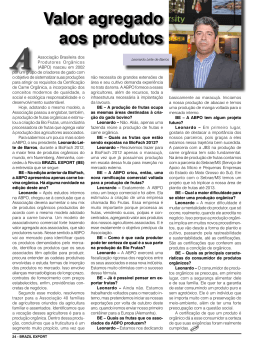 Valor agregado aos produtos