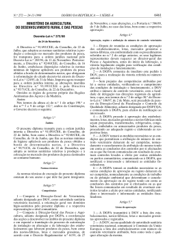Decreto-Lei n.&deg; 375/98 de 24 de Novembro