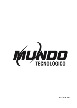 Edi&ccedil;&atilde;o 02 Revista Mundo Tecnol&oacute;gico Janeiro a Junho de 2012