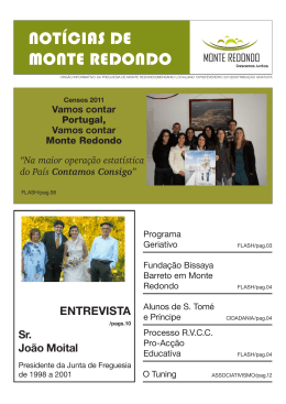Edi&ccedil;&atilde;o de Fevereiro 2011 - Uni&atilde;o das Freguesias de Monte