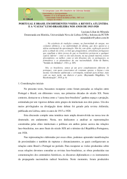 Luciana Lilian de Miranda - XI Congresso Luso Afro Brasileiro de