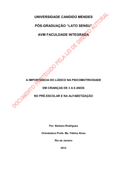 documento protegido pela lei de direito autoral