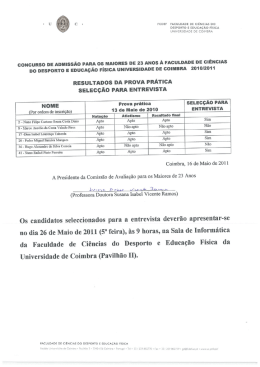 concurso de admissão para os maiores de 23 anos a faculdade de