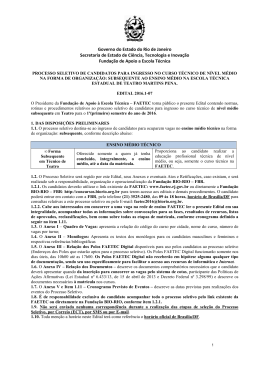 Edital - Concursos BioRio