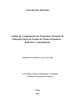 Tese Carlos Ribeirinha