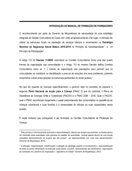 INTRODU&Ccedil;&Atilde;O AO MANUAL DE FORMA&Ccedil;&Atilde;O DE