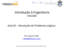 Resolu&ccedil;&atilde;o de Problemas L&oacute;gicos