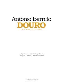 Douro - Rel&oacute;gio D`&Aacute;gua Editores