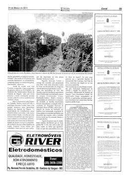 Folha Vargense 31 de Mar&ccedil;o de 2011
