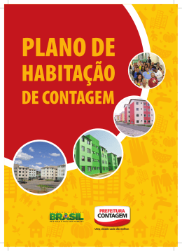 plano municipal de habita&ccedil;&atilde;o