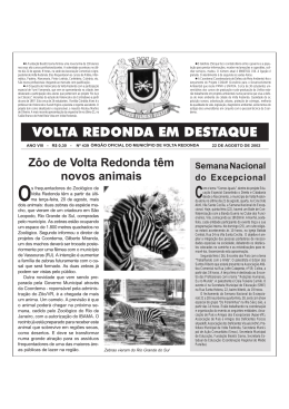 VOLTA REDONDA EM DESTAQUE