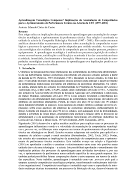 Aprendizagem Tecnol&oacute;gica Compensa