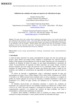 Influ&ecirc;ncia das condi&ccedil;&otilde;es do tempo em espectros - marte:80