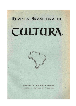 revista brasileira de cultura 17