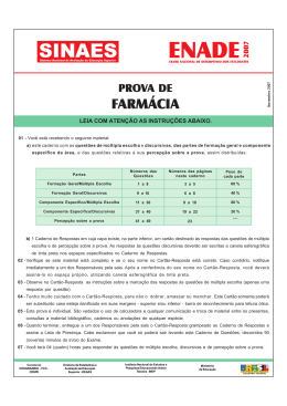 PROVA MONTADA FARM&Aacute;CIA.pmd