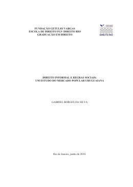 Gabriel B. da Silva - Sistema de Bibliotecas FGV