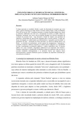 EXPANS&Atilde;O URBANA E SEGREGA&Ccedil;&Atilde;O SOCIAL