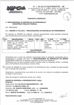 Proposta Vencedora - Item 4 (ado&ccedil;ante)