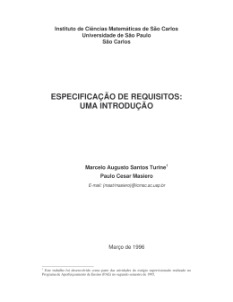 ESPECIFICA&Ccedil;&Atilde;O DE REQUISITOS: UMA INTRODU&Ccedil;&Atilde;O