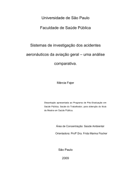 A Hist&oacute;ria da Avia&ccedil;&atilde;o - Biblioteca Digital de Teses e Disserta&ccedil;&otilde;es