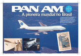PAN AM no Brasil - Revista Flap Internacional