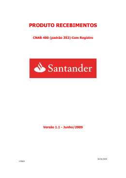 (Layout 400 posições - Com Registro _padrão 353_